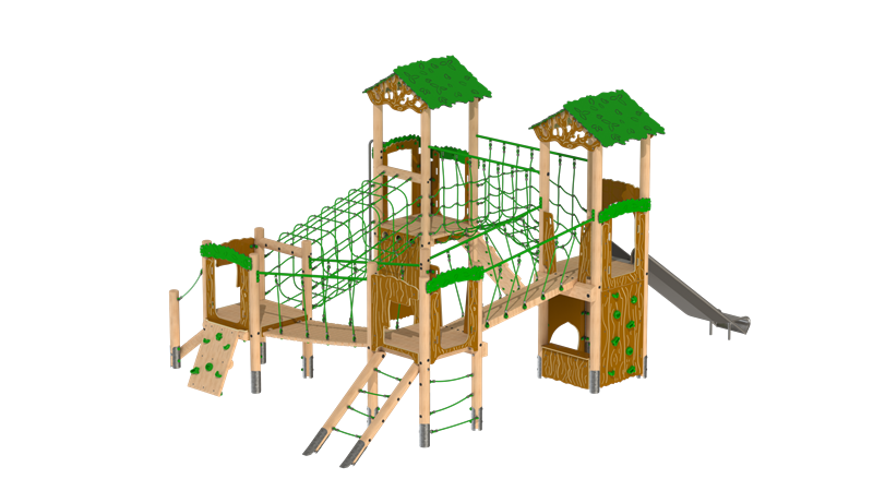 Technical render of a Eagle Play Tower